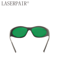 Lunettes laser EN207 avec monture en plastique 18% VLT Lunettes de protection des yeux pour lasers 450nm 650nm 808nm 980nm 1064nm