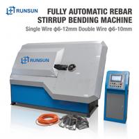 Máquina automática para doblar varillas de refuerzo, máquina para hacer estribos de acero, máquina para hacer aros de acero para construcción