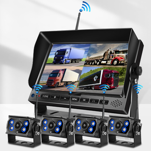 AHD Digital Wireless Rear Front View Car Backup <b>Camera</b> Monitor Kits 7inch With 4 for Truck Bus Trailer Lorry Wireless-N-4 Digita - Product Image 6