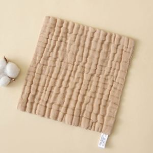 Lingettes en mousseline à 6 couches, adaptées aux filles et aux garçons, 10 x 10 pouces, serviettes de bain en coton pour bébé - Product Image 6