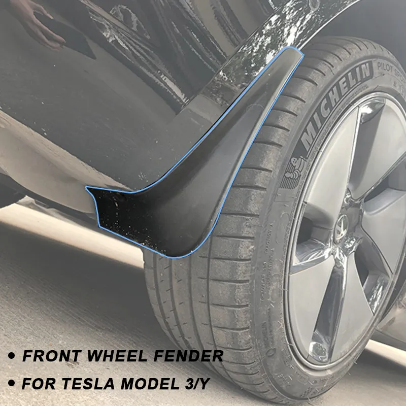 4 шт., резиновые накладки на крылья Tesla Model 3 2021 2022