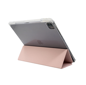 Funda de Cuero Tipo Folio con Ranura para Lápiz y Cubierta Trasera Transparente de PC para <span class=keywords><strong>Apple</strong></span> iPad <span class=keywords><strong>Air</strong></span> 11 Pulgadas 2026/iPad <span class=keywords><strong>Pro</strong></span> 11 2025/iPad 12.ª Generación - Product Image 4