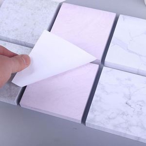 Blocs-notes adhésifs personnalisés 3 <span class=keywords><strong>x</strong></span> 3 pouces, papeterie colorée, fournitures scolaires, autocollants en papier, index, blocs-mémo mignons, notes autocollantes - Product Image 3