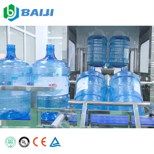 Small business automatic 20 liter bottled 5 gallon drinking water filling packing machine