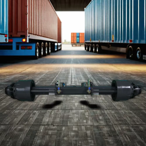 Zonxin <span class=keywords><strong>lowbed</strong></span> traier 11ton trục trọng lượng 275kg lowboy trục Trailer độc lập trục 127mm Vòng chùm - Product Image 6