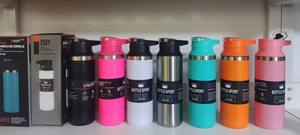 Thấp Moq Xách Tay Kingvac Trường Chai Với Rơm Oggi Tầm Cỡ Nước Bằng Thép Không Gỉ Chai-Chân Không Du Lịch Cốc - Product Image 3