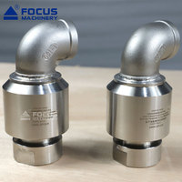 Raccord pivotant en acier inoxydable avec connexion filetée BSP NPT 1/2"-2" – Union universelle haute vitesse et haute pression pour tuyaux d'eau