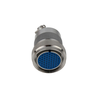 Connecteur circulaire étanche au gaz avec boîtier métallique, 3 broches, IP67 IP68, verrouillage par filetage, prise étanche IP69