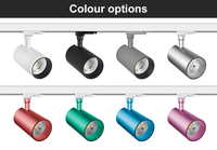 Projecteur LED sur rail à prix d'usine, 15W, sans scintillement, 1300-1400lm, 3000K blanc chaud, non dimmable, pour usage intérieur et bureaux, garantie 5 ans