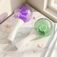 Bâton lumineux LED en acrylique personnalisé, stylo lumineux, accessoire de cheering Kpop pour concerts, fêtes et événements promotionnels