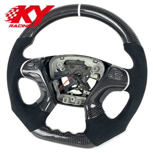 Volant de course personnalisé en fibre de carbone et suède pour Infiniti Q70 Hybrid Q70S QX70 Q70L Q70M M25 M35 M37 M56 Q50 Q60 - Product Image 3