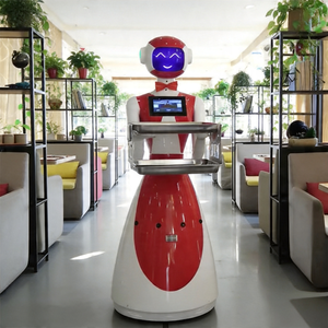 <span class=keywords><strong>Robot</strong></span> de Reparto de Comida a <span class=keywords><strong>Precio</strong></span> de Fábrica, Certificado CE, <span class=keywords><strong>Robot</strong></span> <span class=keywords><strong>Camarero</strong></span> Profesional para Restaurantes, <span class=keywords><strong>Robot</strong></span> de Servicio Inteligente para Exportación - Product Image 5