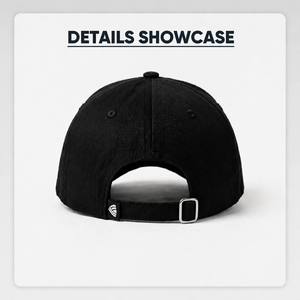 Cappellino da Baseball Personalizzato <span class=keywords><strong>Bronx</strong></span> Vibes con Patch in Ciniglia Sfilacciata, Bicolore Effetto Lavaggio Acido, Unisex Stile Vintage Street Dad Hat - Product Image 3