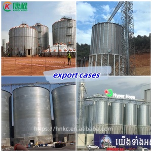 4000 tấn hạt Thép Silo mạ kẽm đáy phẳng lưu trữ bin bền số lượng lớn lúa mì ngô gạo Silo để bán - Product Image 5