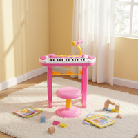 31 touches clavier piano orgue électronique avec microphone et chaise