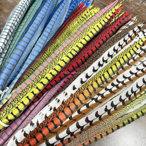 Plumas de Faisán Lady Amherst Artificiales al por Mayor de 10-110 cm para Decoración de Fiestas de Carnaval y Centros de Mesa - Product Image 4