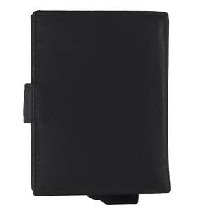 Cartera Delgada de Cuero Genuino con Clip para Dinero de Aluminio Personalizado, Tarjetero Abierto Unisex, Porta Tarjetas de Crédito, Diseño Corto y Moderno, Anti-Robo - Product Image 5