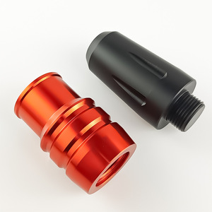 Barra de Protección de Escape para Motocicleta Qiangye, Protector de Amortiguador de Aluminio Negro y Rojo para Suzuki GSX250R GW250 GSX150F - Product Image 3