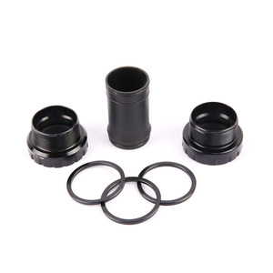 Set BB in Lega di Alluminio Standard Europeo 68/73mm, Filettatura BC1.37x24T, Parti per Bicicletta - Product Image 4