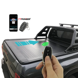 ฝาปิดกระบะท้ายแบบแข็งพับเก็บได้ YTPIONEER ทำจากอะลูมิเนียม สำหรับรถกระบะโตโยต้า ไฮลักซ์ คอนเควสต์ - ใช้ได้กับรถฟอร์ด จีเอ็มซี รุ่นทันดรา และเซียร์รา - Product Image 3