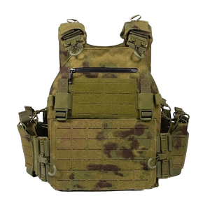 Gilet tattico di alta qualità 1000D Nylon peso tattico M81 Woodland leggero giubbotto di armatura tattica con sistema di Molle - Product Image 2