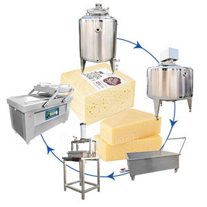 ORME 200l <span class=keywords><strong>Halloumi</strong></span> Dairy Cheese Vat Mozarella Process Line Máquina para hacer queso de cabra a la venta - Product Image 2
