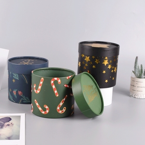 Prototipo rápido Logotipo impreso personalizado Impresión personalizada Contenedor de tubo de papel cilíndrico para embalaje - Product Image 2