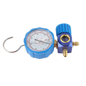 Husen एकल 500psi मीटर कई डिजिटल दबाव गेज एयर कंडीशनर 410 * r22 * r12 * r134 रेफ्रिजरेटर भरने डिवाइस - Product Image 2