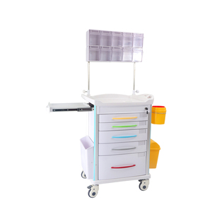 750*480*930mm Hospital Furniture Multi-function ABS Plastic Medical Cart Medicine Drug Emergency Treatment <strong>Trolley</strong> - Product Image 3
