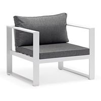 Meilleures ventes : Ensemble de canapés d'angle en aluminium en forme de L, mobilier de jardin extérieur OEM, salon de patio, villa, durable