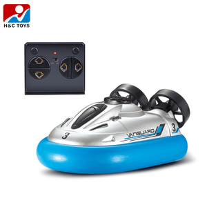 4-Kênh Mini RC Điện Có Thể Sạc Lại <span class=keywords><strong>Hovercraft</strong></span> Thuyền Đồ Chơi Đua Xe Không Thấm Nước Mô Hình Du Thuyền Với Điều Khiển Từ Xa Điều Khiển Bao Gồm - Product Image 2