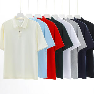 Nhà sản xuất quần áo 'new arrivals unisex thời trang ngắn tay T-Shirt tùy chỉnh mùa hè cho polo Áo sơ mi lần lượt xuống vải - Product Image 1