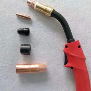 Torche de soudage <span class=keywords><strong>MIG</strong></span> <span class=keywords><strong>Fronius</strong></span> Pistolet de soudage au gaz manuel portable refroidi à l'eau 250A 320A 400A 500A Torche de soudage <span class=keywords><strong>MIG</strong></span> <span class=keywords><strong>Fronius</strong></span> personnalisée - Product Image 5