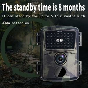 20MP étanche Trail chasse caméra faune <span class=keywords><strong>chasseur</strong></span> caméras 1080P forêt Animal Cam cerf faune piège <span class=keywords><strong>Surveillance</strong></span> suivi - Product Image 5