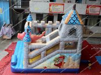 Château à rebond gonflable pour enfants, abri de jeux en plein air, nouvelle collection