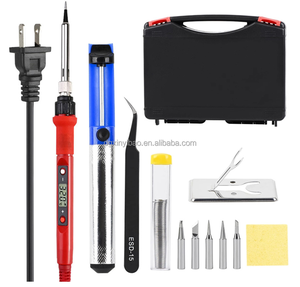 Hàn sắt <span class=keywords><strong>Kit</strong></span> thiết bị điện tử có thể điều chỉnh nhiệt độ hàn sắt đặt 80W 110V/220V - Product Image 1