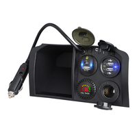 Adaptateur de voiture en gros, charge rapide, port Type-C pour iPhone, chargeur USB de voiture 18W*4 9V2A