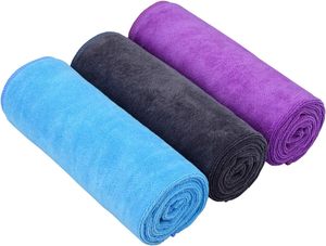 Serviette de sport personnalisée NOVISON en coton, séchage rapide, absorbante, carrée et rectangulaire, avec logo personnalisé - Product Image 1