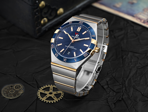 Phi công đồng hồ tự động thiết kế thời trang với các tính năng sáng thép trường hợp nhà máy trực tiếp bán buôn New Age - Product Image 2