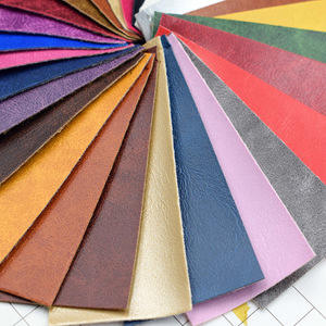 Cuir semi-PU lavé couleur unie pour sacs, pochettes et cabas - Product Image 4