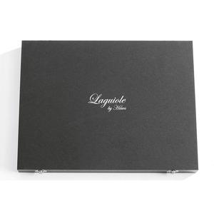 Juego de cuchillos para trinchar Haws Laguiole de 3 piezas con tabla de cortar y ranura para jugo - Product Image 1