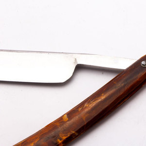 Premium Quality Solid Wood Handle Straight Barber <b>Razors</b> With Custom Design Stainless Steel Personal Use Shaving Barber <b>Razor</b> - Product Image 5