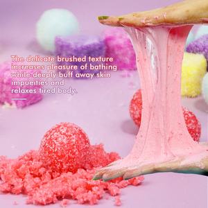Vente en gros Soins <span class=keywords><strong>de</strong></span> la <span class=keywords><strong>peau</strong></span> bio SPA Exfoliant Hydratant Gommage au sucre Marque privée Gommage corporel aux bonbons - Product Image 2