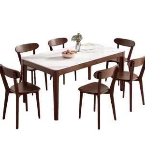 Phòng Hiện Đại Đồ nội thất bằng gỗ bàn ăn bán buôn thanh lịch bàn ăn giá tốt nhất cho phòng ăn sử dụng - Product Image 1