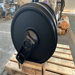 Ready to Ship 4717758 Guide <b>Wheel</b> High Mining Durability Four <b>Wheels</b> and One Belt Spare Parts for <b>CAT</b> 6020 Mining Excavator - Product Image 1
