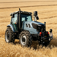 Tracteur agricole modèle 254-2004, 25-200 CV, avec embrayage à sec et garde au sol de 300-440 mm