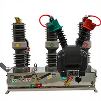 Disjoncteur à vide haute tension extérieur ZW32-12G 12kV à commande électrique motorisée 630A 20kA monté sur poteau