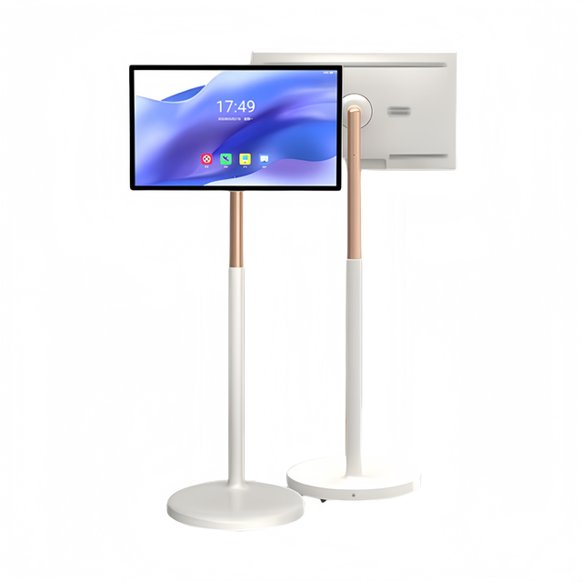 27/32 Inch LCD Touch Screen Kiosk with Built-in MTK8788 Android13 OS Battery Removable Stand Smart Portable Tv Touch Monitor