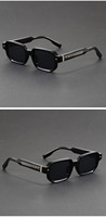 Nouvelle Arrivée Lunettes de Soleil Tendance Style Vintage Polygone Carré Monture Fine CP Pin Classiques Protection UV 2026
