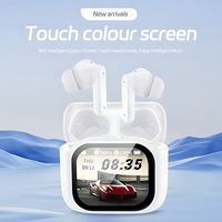 Auriculares Inalámbricos TWS JM19 con Pantalla LCD Inteligente, Cancelación Activa de Ruido (ANC), Auriculares Intrauditivos, Venta al Por Mayor, Personalización OEM